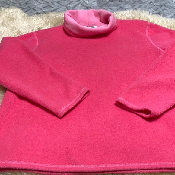 Coldwater Creek bubble gum cozy top size m - Picture 1 of 5
